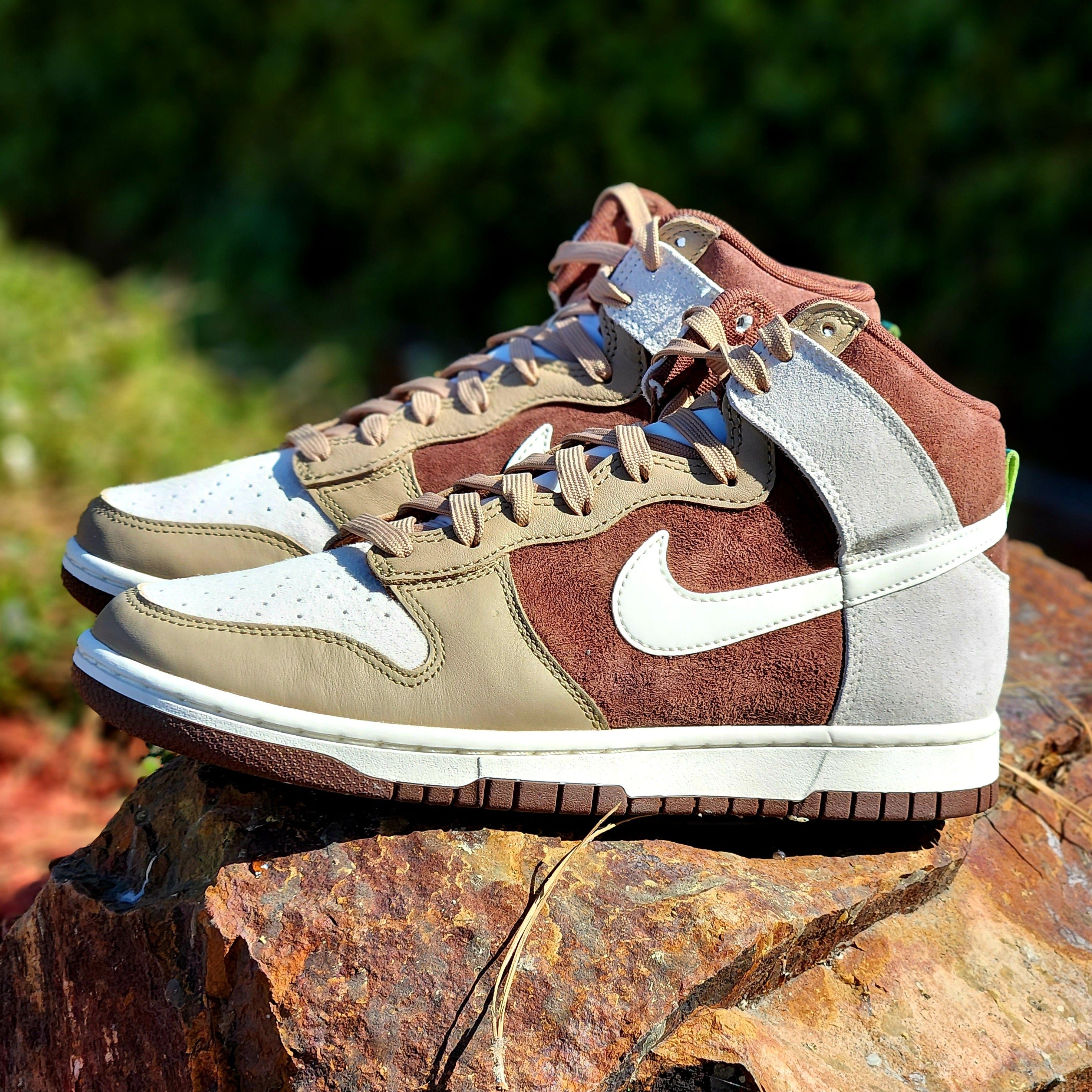 Nike Dunk High Retro Premium Light Chocolate Release Date â PRIVATE SNEAKERS