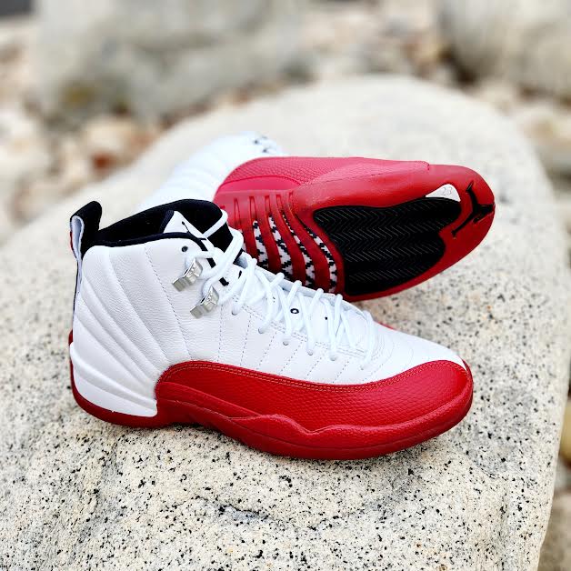Jordan 12s Retro 12 Blanco Con Rojo Jordan Air Jordan 12 Retro