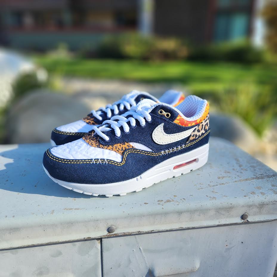 Nike air max 1 premium on feet Clearance