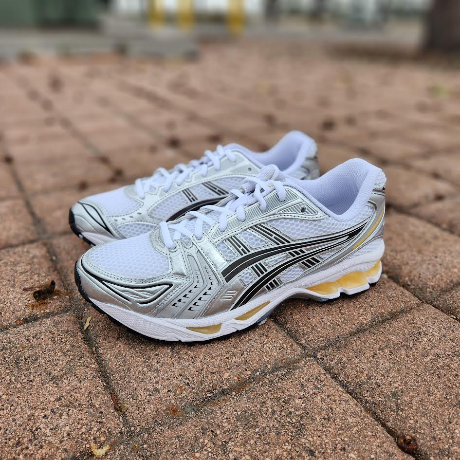 ASICS アシックス GEL-KAYANO 14 White 26.5 Asics Sportstyle Gel-Kayano 14 White Midnight Running Women Shoes