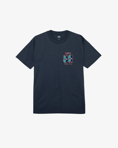 OBEY FREEDOM OF CHOICE TEE NAVY