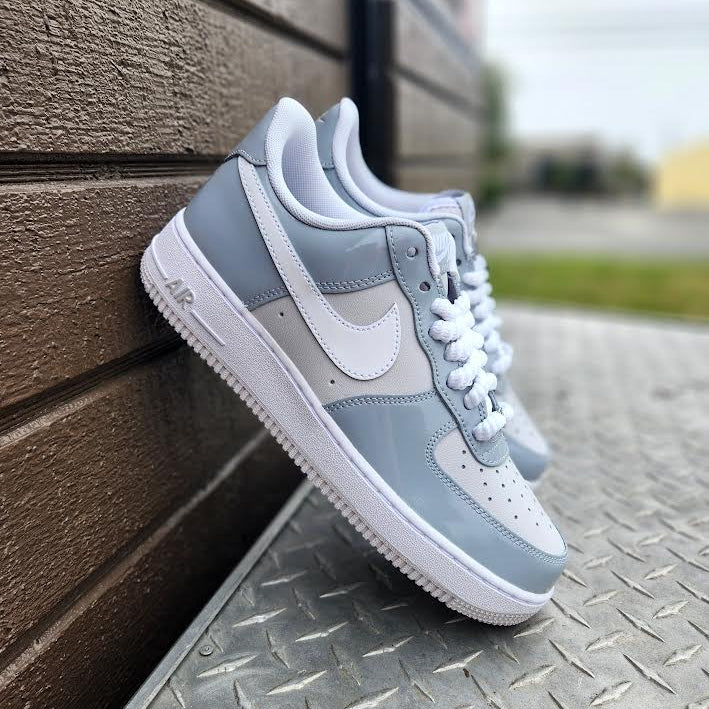 nike wolf grey air force