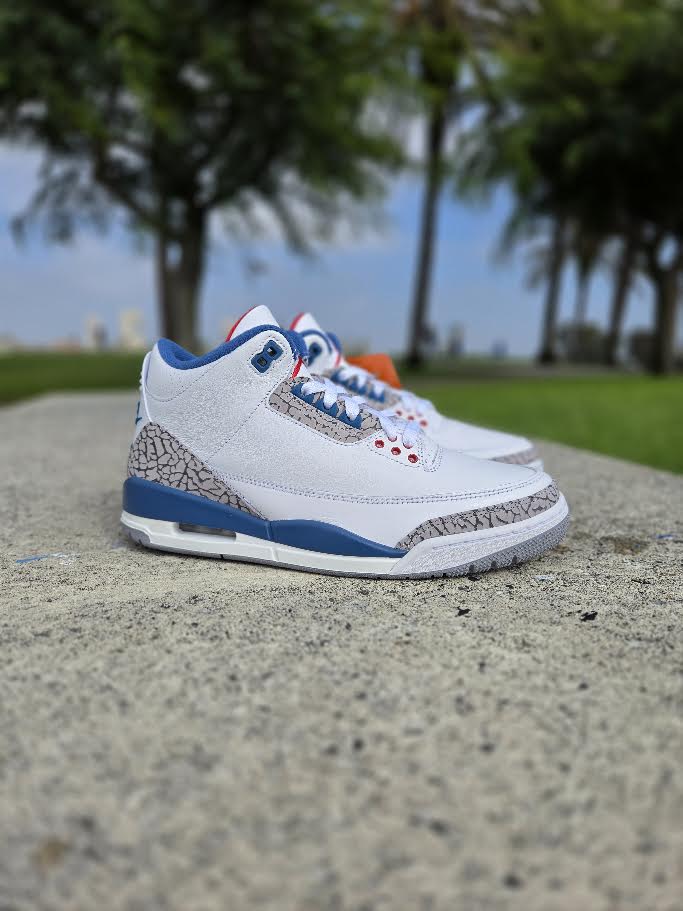 スニーカー AIR JORDAN3 OG true-blue AIR JORDAN 3 RETRO OG 'TRUE BLUE' – PRIVATE SNEAKERS