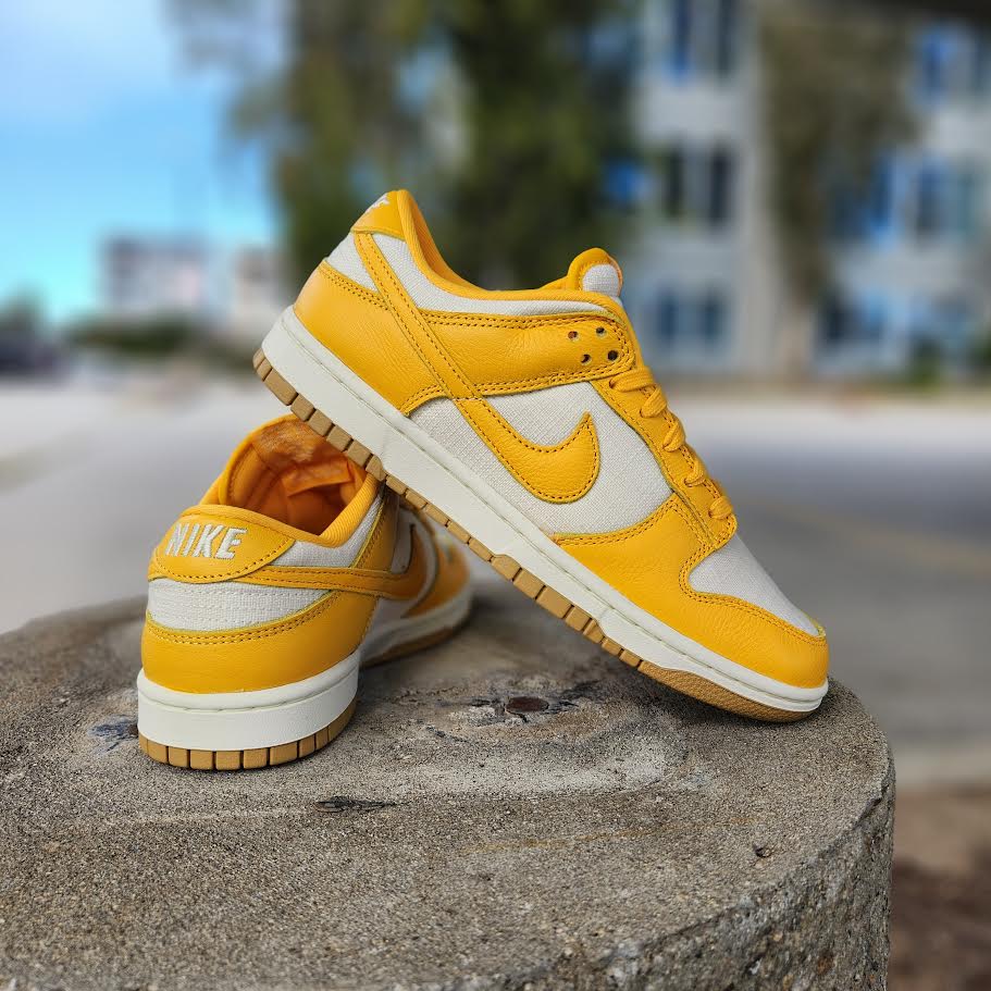 NIKE DUNK LOW RETRO PRM 'UNIVERSITY GOLD' - Main Image