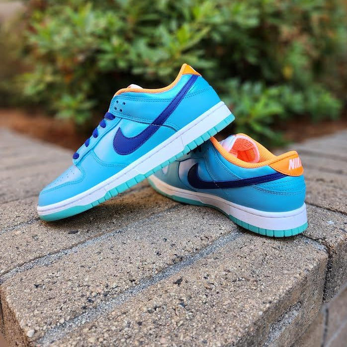 Sneakers Nike Dunk Blue Orange Nike Dunk Low SE Baltic Blue Total