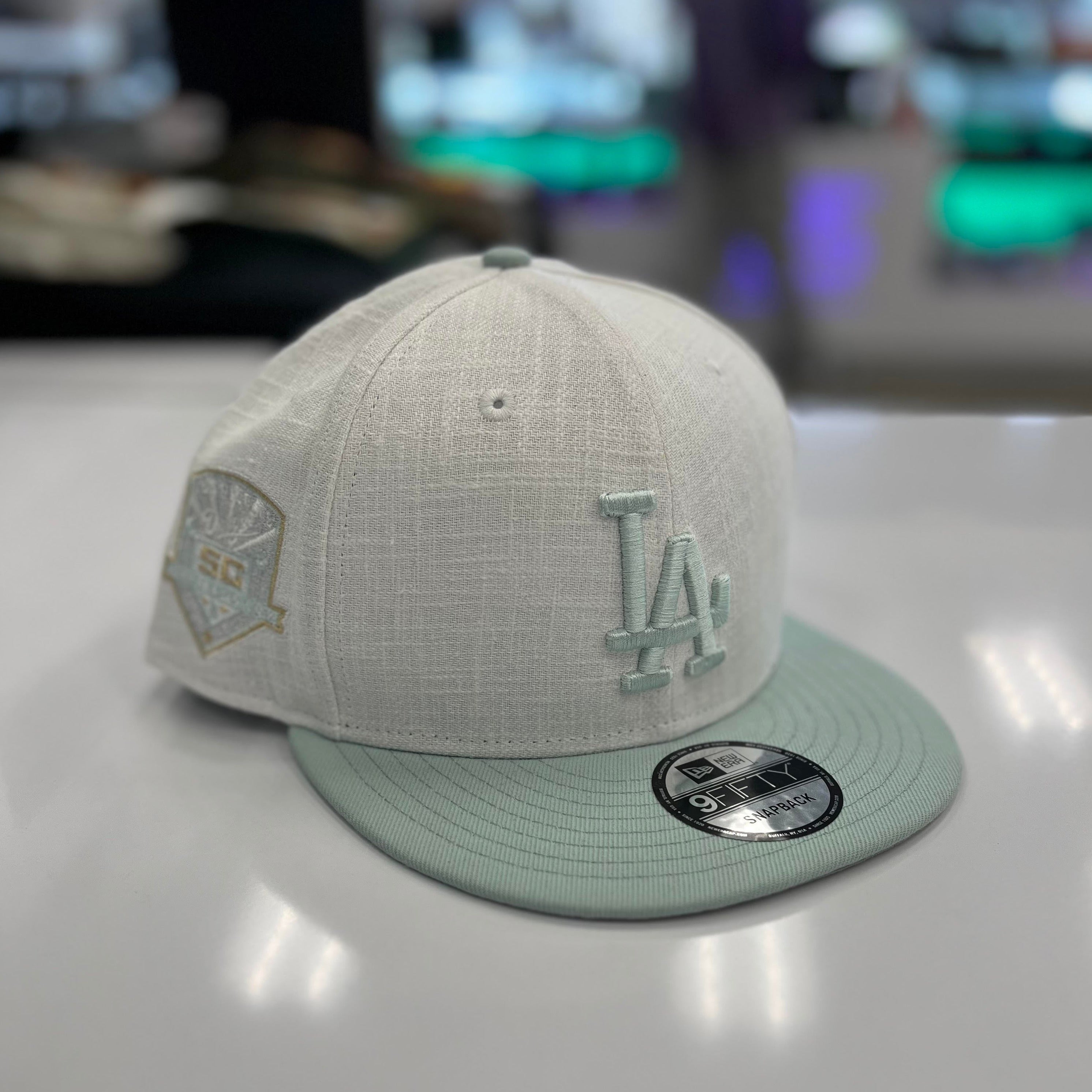 NEW ERA 950 LOS DODGERS MINTY BREEZE WHITE – PRIVATE SNEAKERS