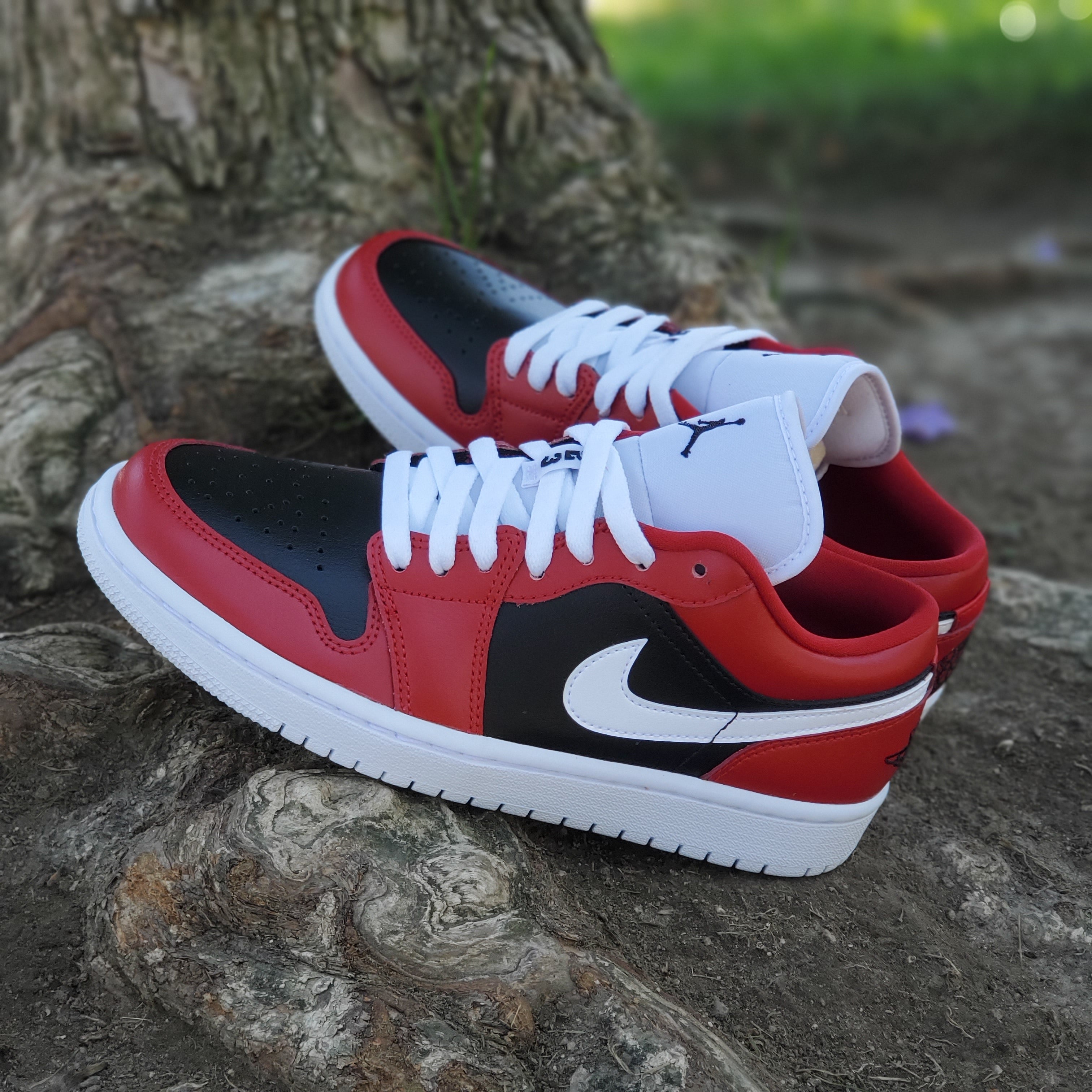 W AIR JORDAN 1 LOW CHICAGO FLIP