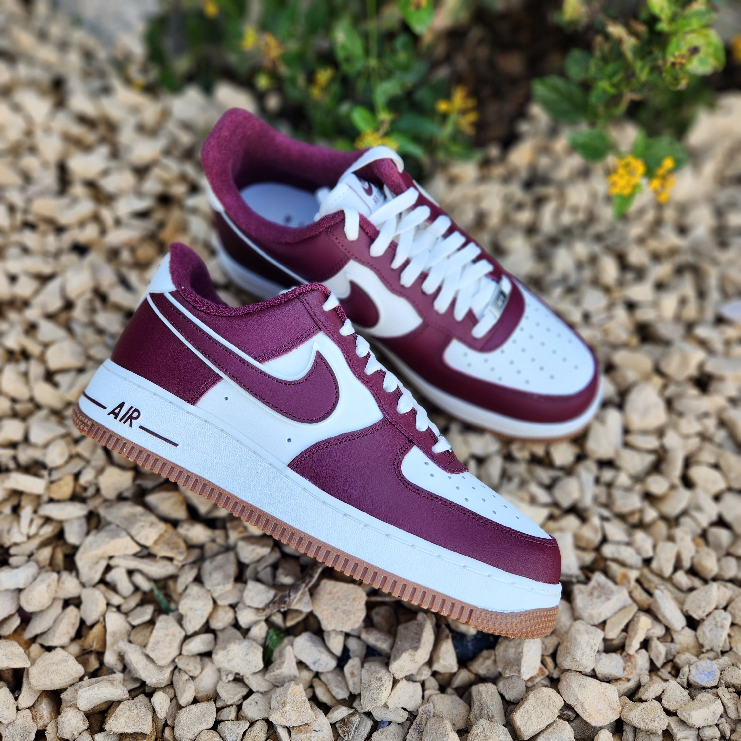 Maroon af1 low Clearance