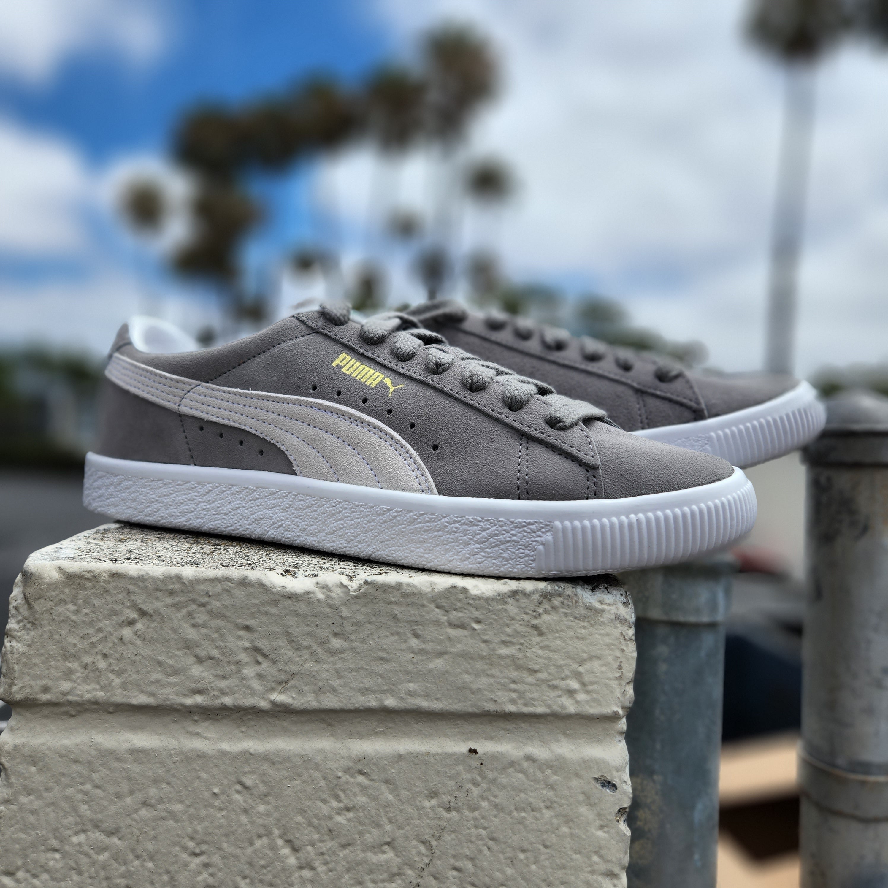 Puma suedes grey Clearance