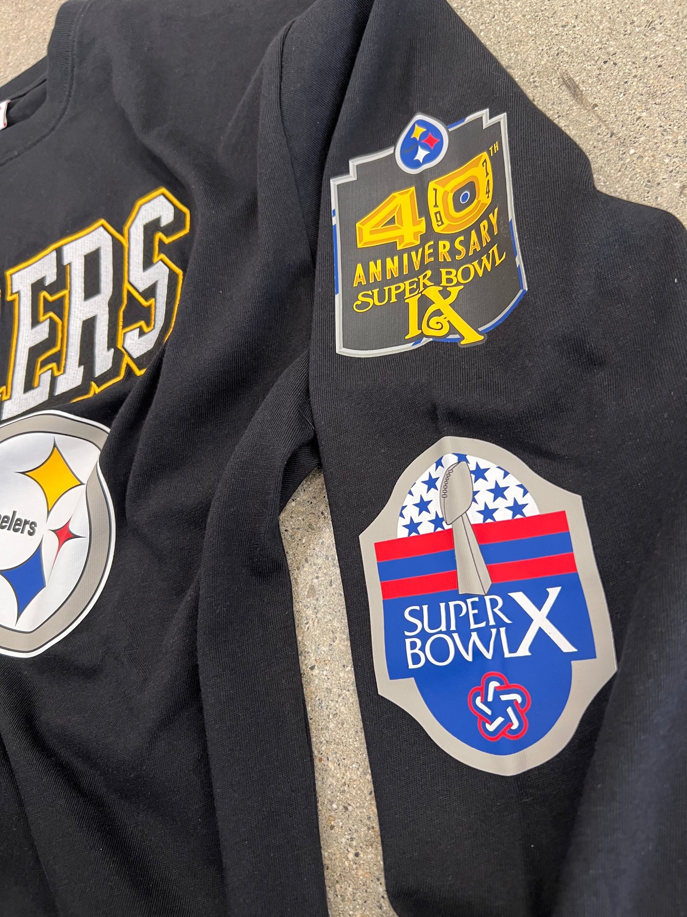 MITCHELL & NESS NFL TRAINING CAMP LS TEE PITTSBURGH STEELERS