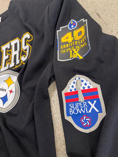 MITCHELL & NESS NFL TRAINING CAMP LS TEE PITTSBURGH STEELERS