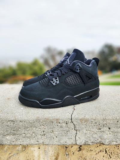 Air Jordan 4 Retro GS 'Black Cat'