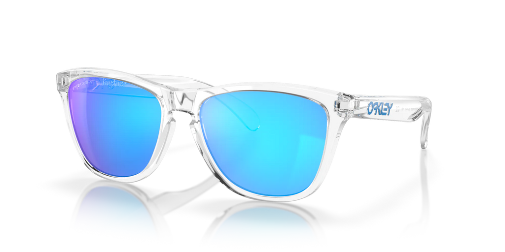OAKLEY FROGSKINS CRYSTAL CLEAR PRIZM SAPPHIRE IRIDIUM – PRIVATE