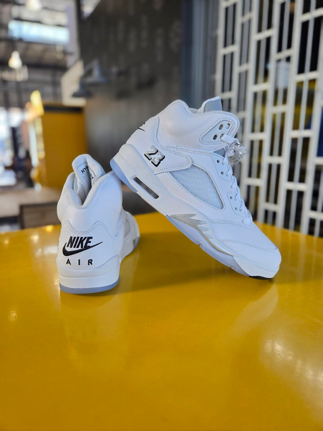 AIR JORDAN 5 RETRO OG 'WHITE METALLIC' – PRIVATE SNEAKERS
