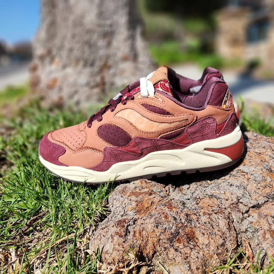 SAUCONY GRID SHADOW RUST – PRIVATE SNEAKERS - Main Image
