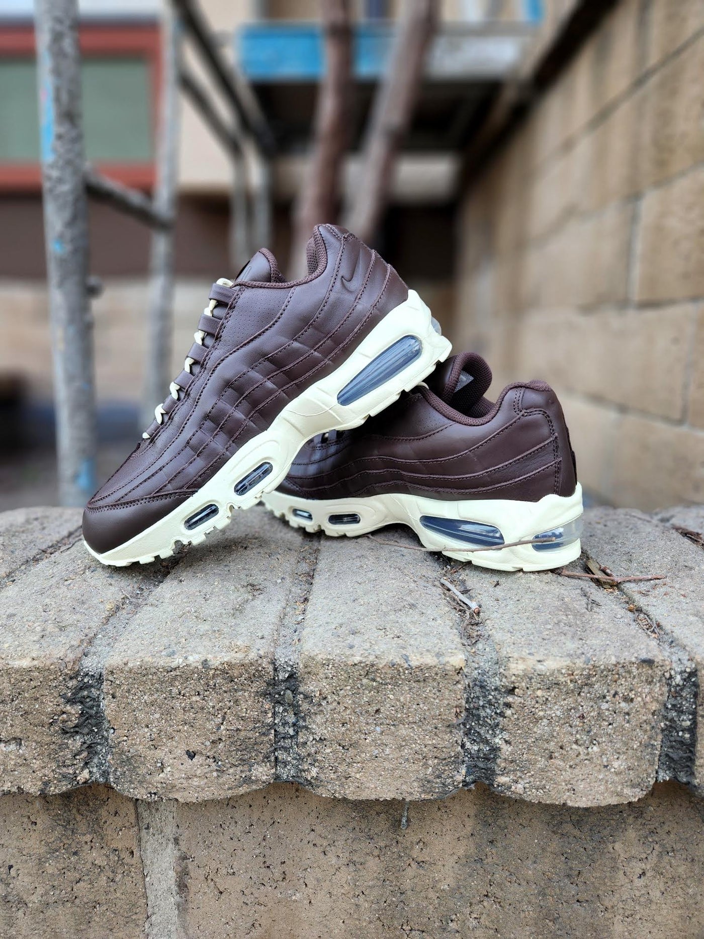 NIKE AIR MAX 95 BIG BUBBLE LEATHER BROWN – PRIVATE SNEAKERS
