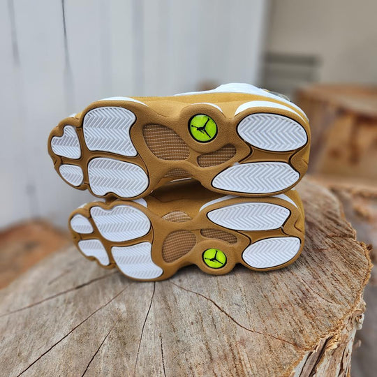 jordan 13 wheat black