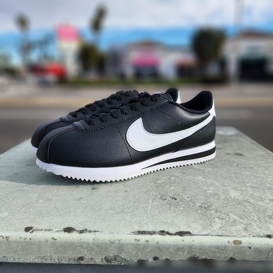 black and white cortez mens