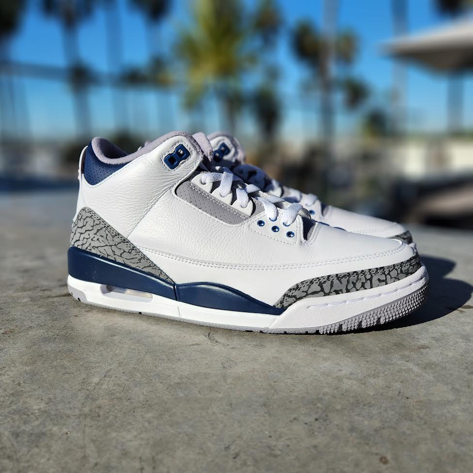 Air Jordan 3 Retro GS 'MIDNIGHT NAVY' – PRIVATE SNEAKERS