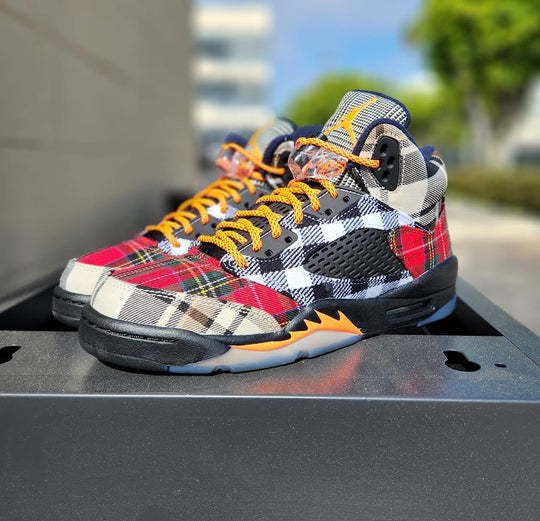 ジョーダン5 Air Jordan 5 Retro SE GS 'Plaid' – PRIVATE SNEAKERS
