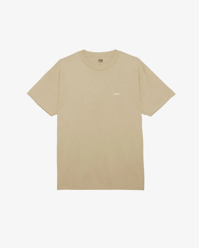 OBEY MOD DESERT TODAY TEE SAND