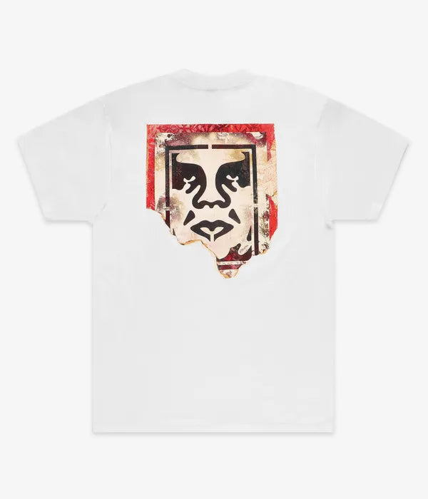 OBEY RIPPED ICON (WHITE)