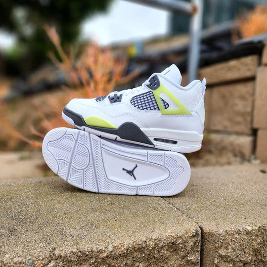 Jordan Shoes White And Yellow Jordan Jordan Retro Vivid Sulfur