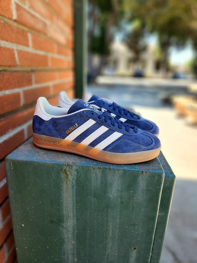 ADIDAS GAZELLE INDOOR INDIGO WHITE