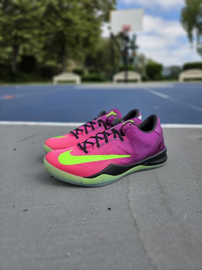 シューズ(男性用) Kobe Mambacurial Pink Green NIKE KOBE VIII PROTRO 'MAMBACURIAL' – PRIVATE SNEAKERS