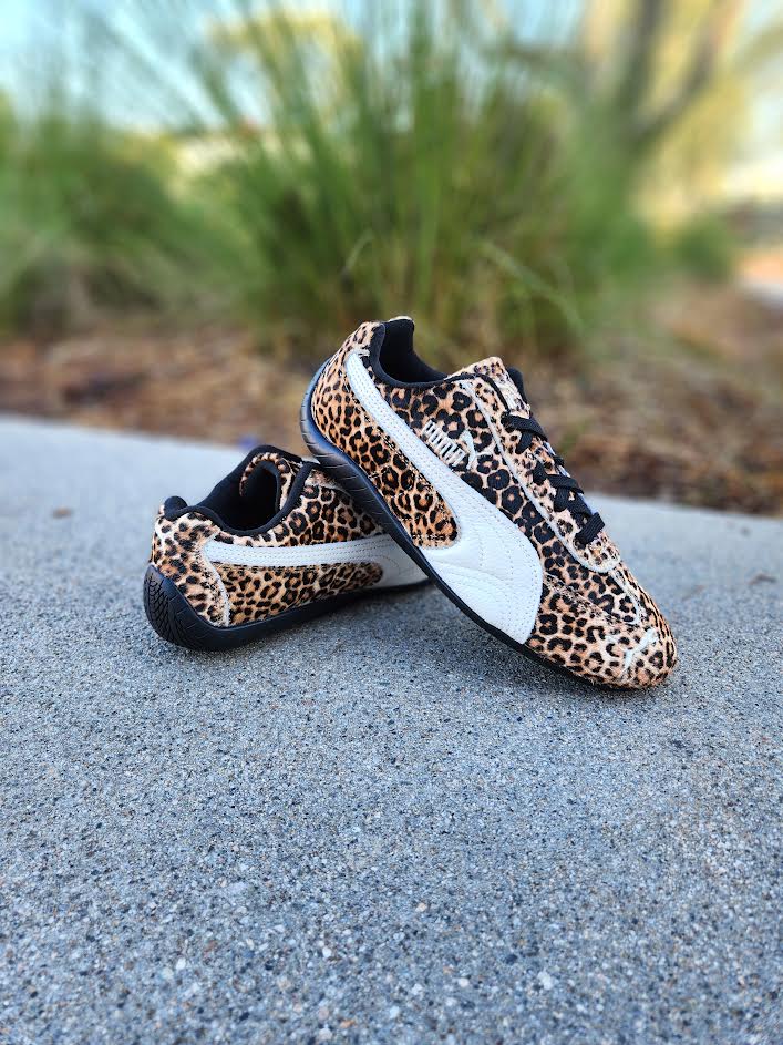 W PUMA SPEEDCAT LEOPARD