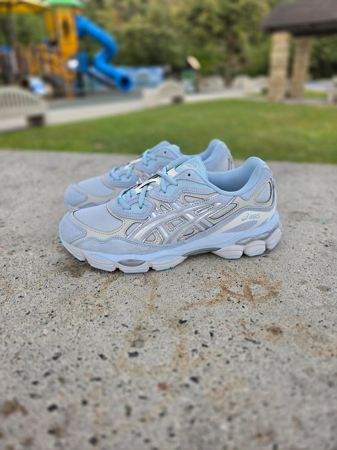 ASICS GEL-NYC STORM CLOUD PURE SILVER – PRIVATE SNEAKERS