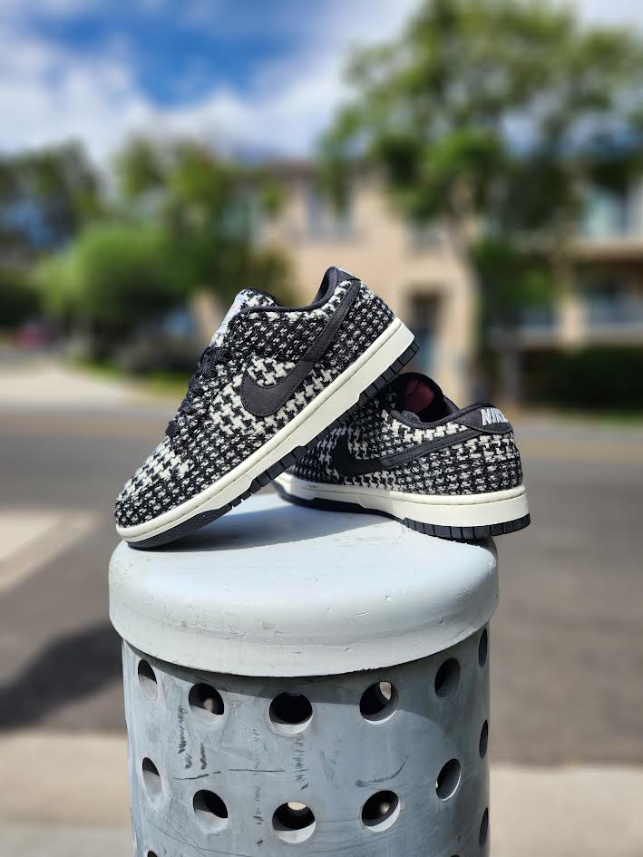 Harris Tweed × Dunk Low BlackPhantom 27 W Nike Dunk Low X Harris Tweed 'Black Phantom' – PRIVATE SNEAKERS