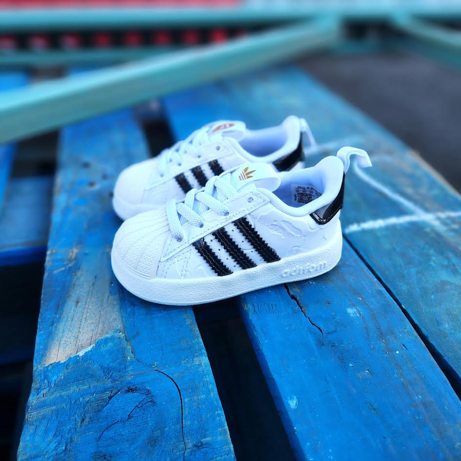adidas x Bape Kids' White Adiform Superstar 360 (TD) 5C adidas x Bape Kids' White Adiform Superstar 360 (TD) 5C