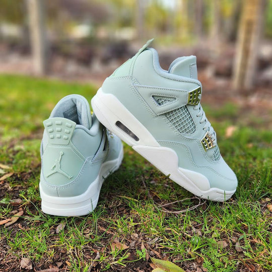 retro 4s teal