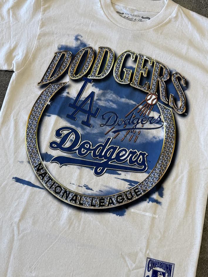 MITCHELL & NESS MLB CROWN JEWELS SS TEE COOP DODGERS