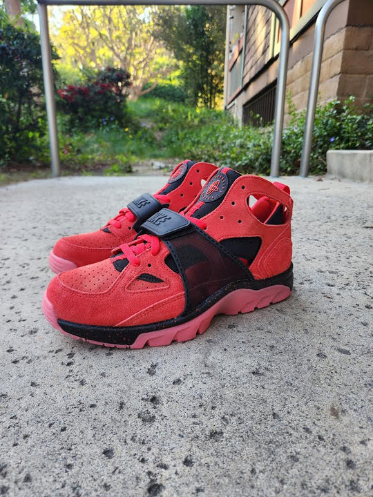 nike huarache red mens