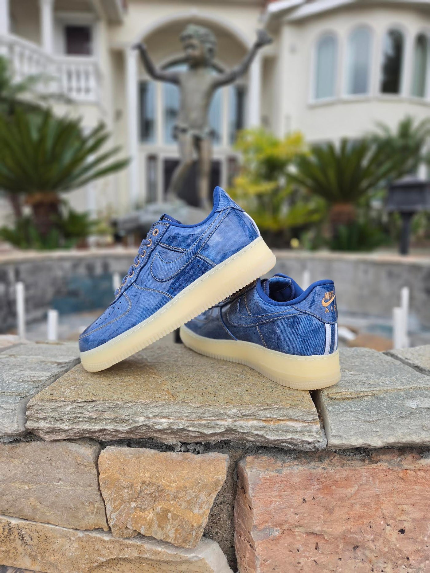 NIKE AIR FORCE 1 RETRO 'COASTAL DENIM' – PRIVATE SNEAKERS