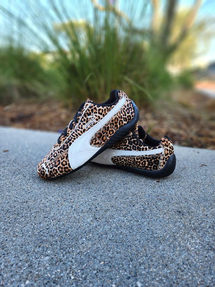 W PUMA SPEEDCAT LEOPARD