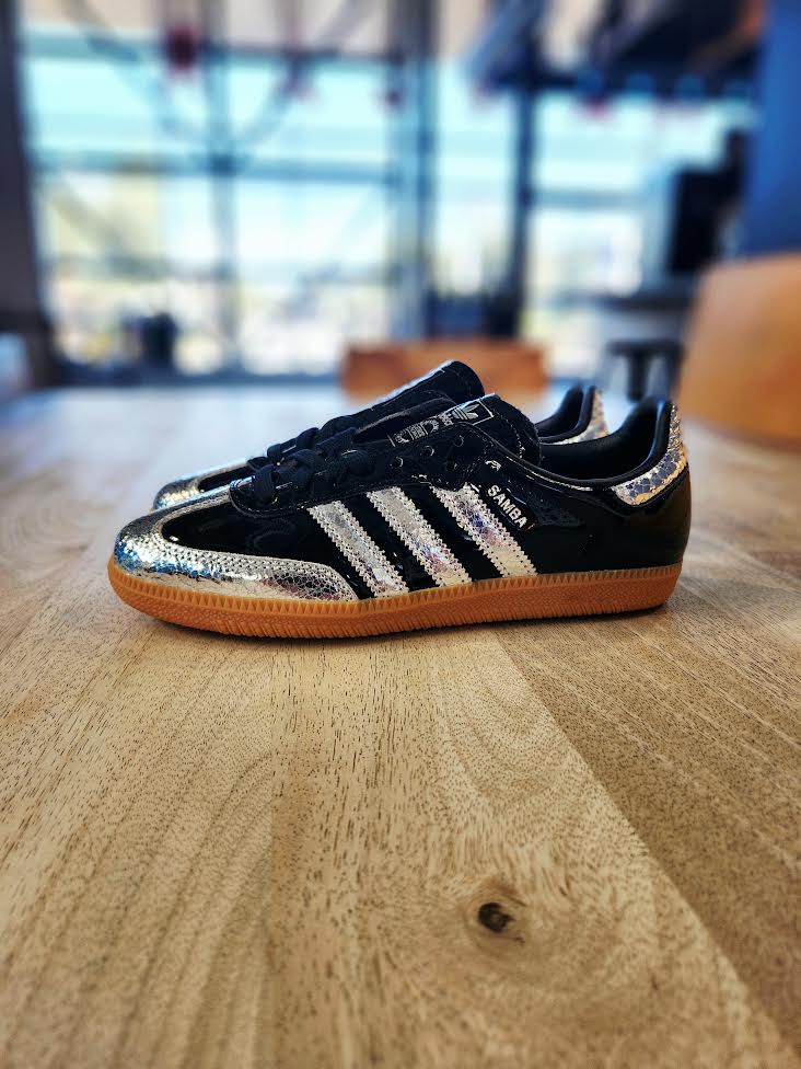 adidas gazelle silver green womens ADIDAS SAMBA OG W