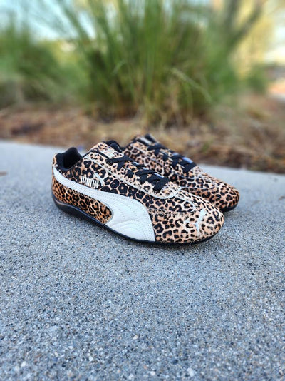 W PUMA SPEEDCAT LEOPARD