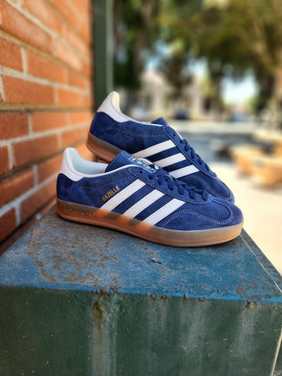 ADIDAS GAZELLE INDOOR INDIGO WHITE