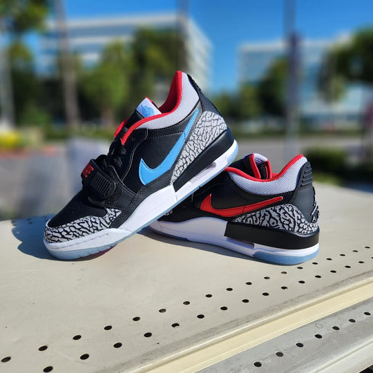 air jordan legacy 312 low on feet