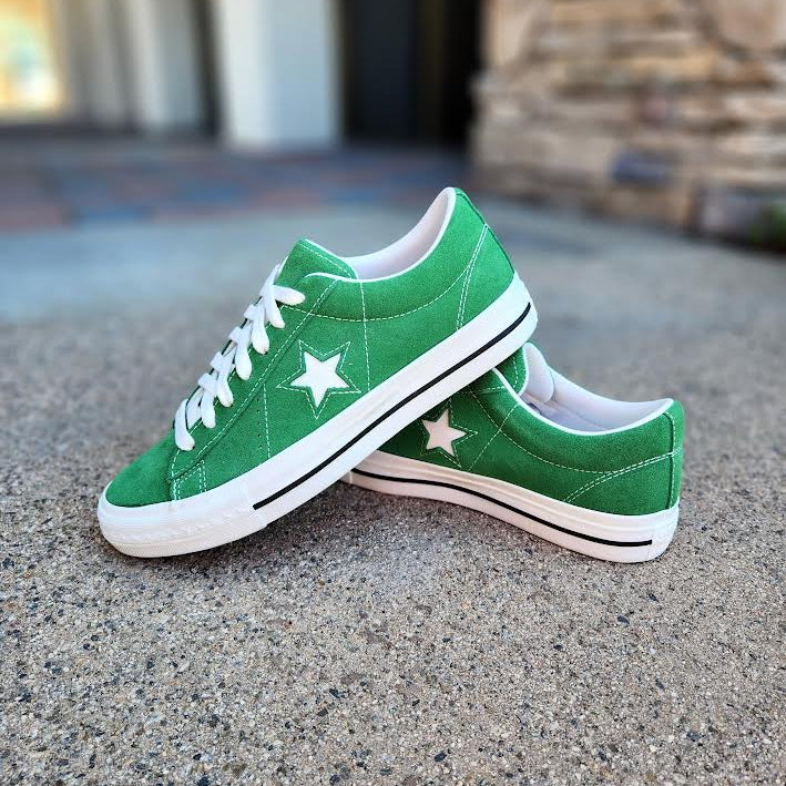 CONVERSE ONE STAR 95 OX GREEN VINTAGE WHITE – PRIVATE SNEAKERS