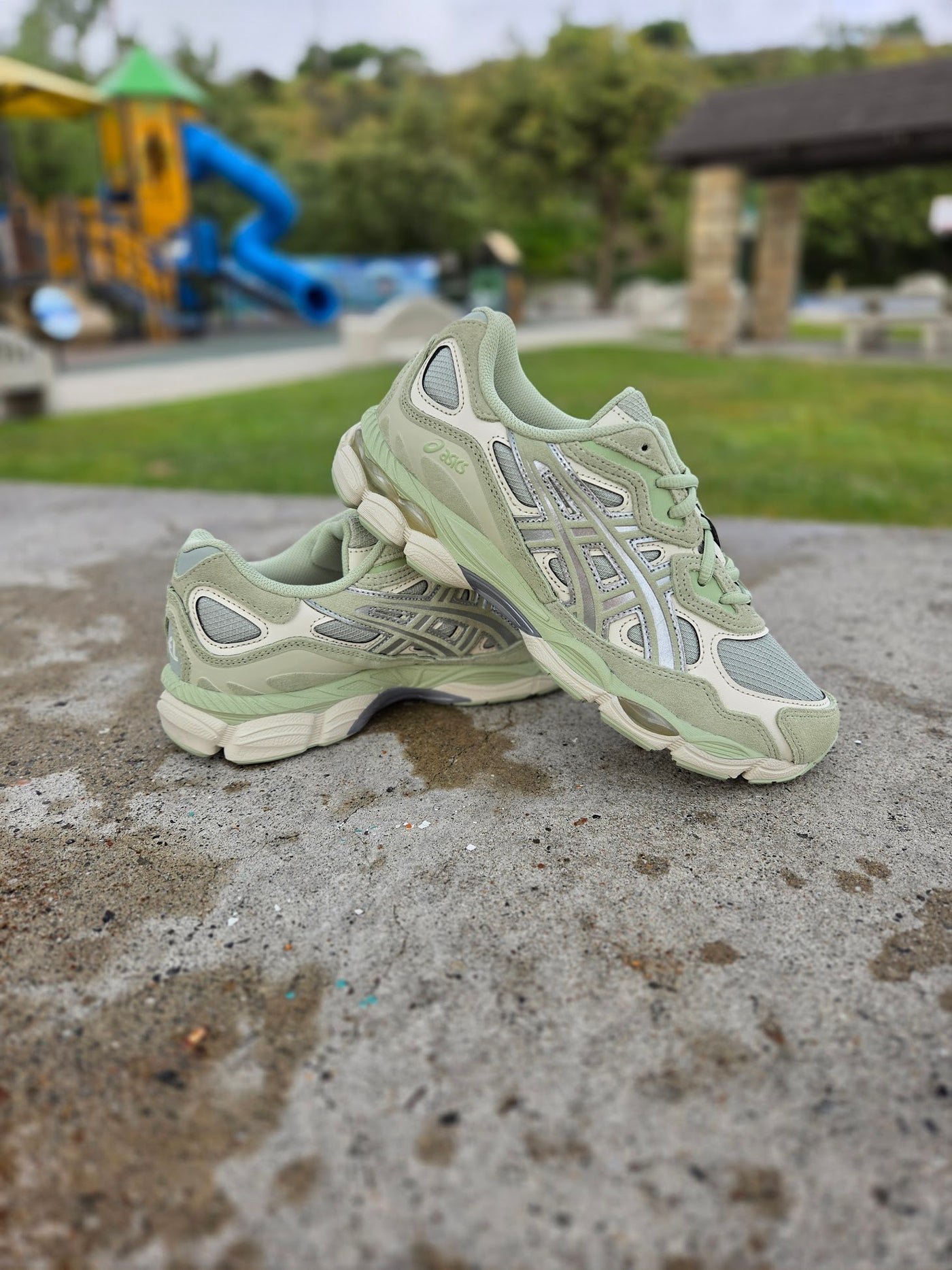 アシックス ASICS GEL-NYC SAGE FROST PURE SILVER – PRIVATE SNEAKERS