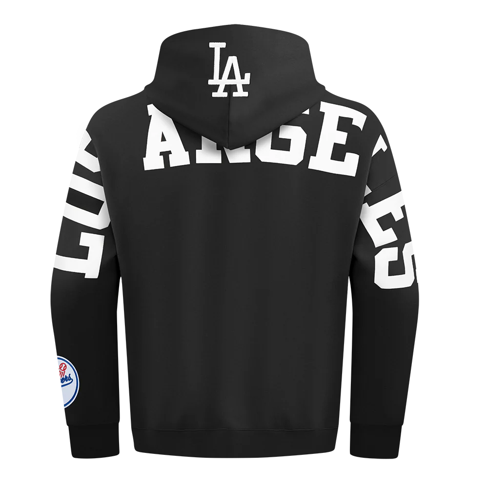 PRO STANDARD LOS ANGELES DODGERS WINGSPAN HOODIE BLACK