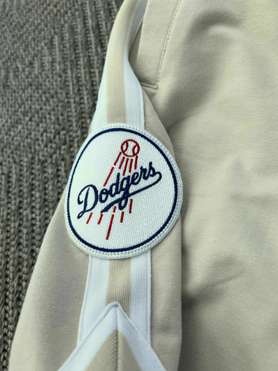 NEW ERA M LOGO SELECT SHORTS LOS DODGERS STONE WHITE