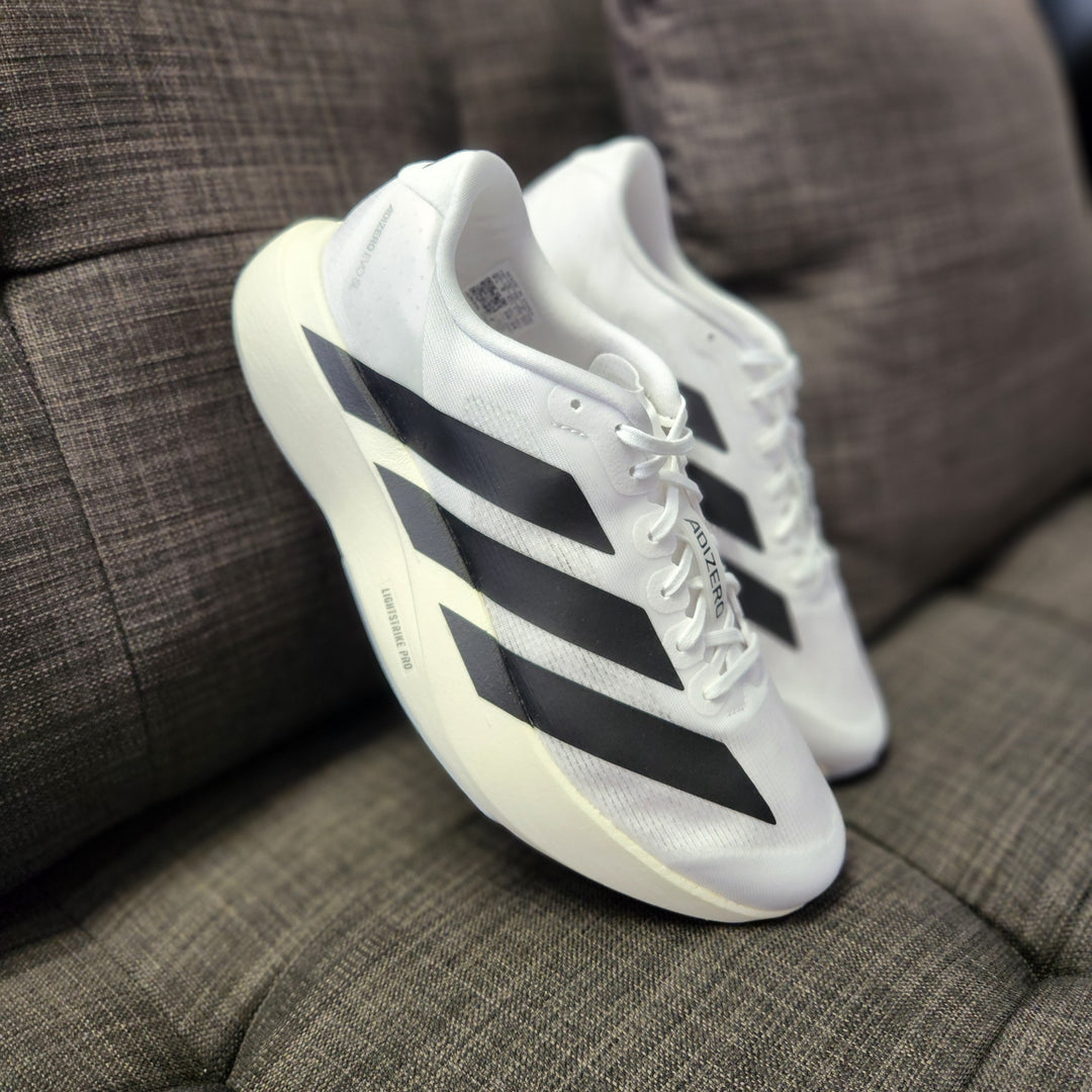 Adizero EVO WHITE BLACK – PRIVATE SNEAKERS