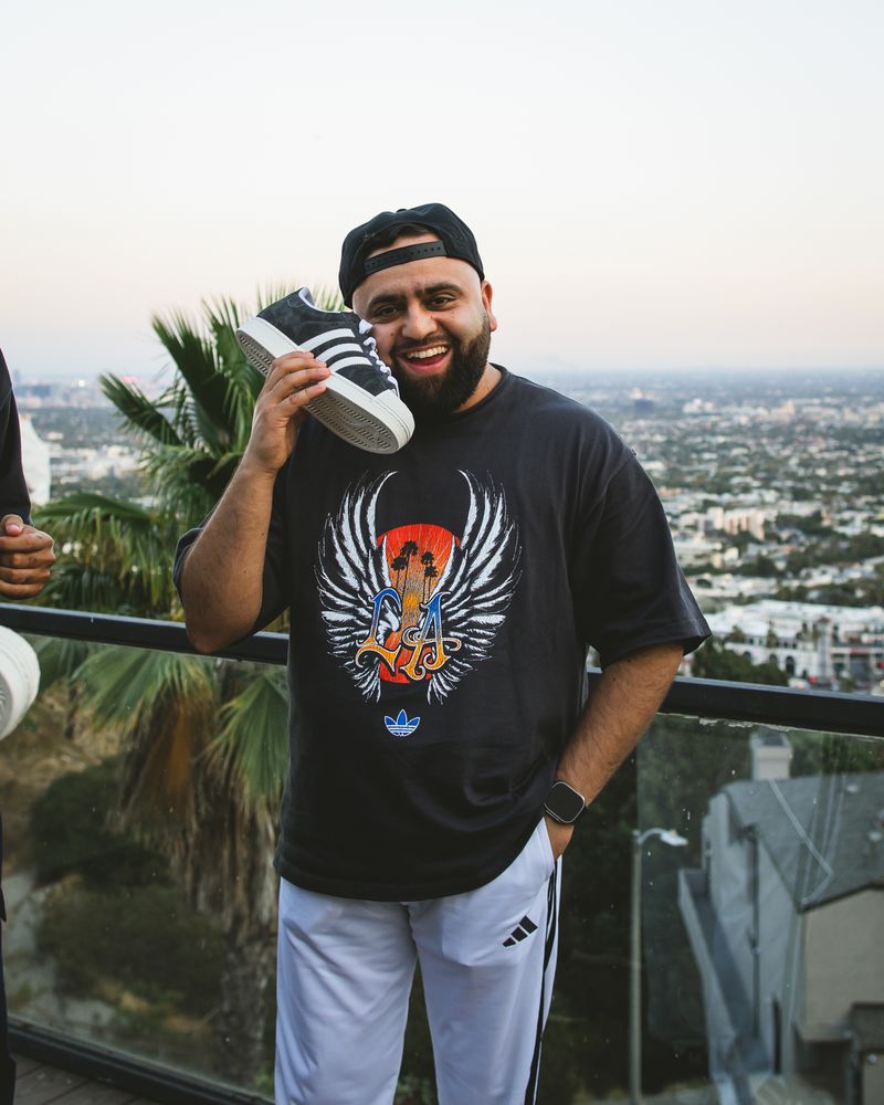 ADIDAS LA WINGS TEE UTILITY BLACK