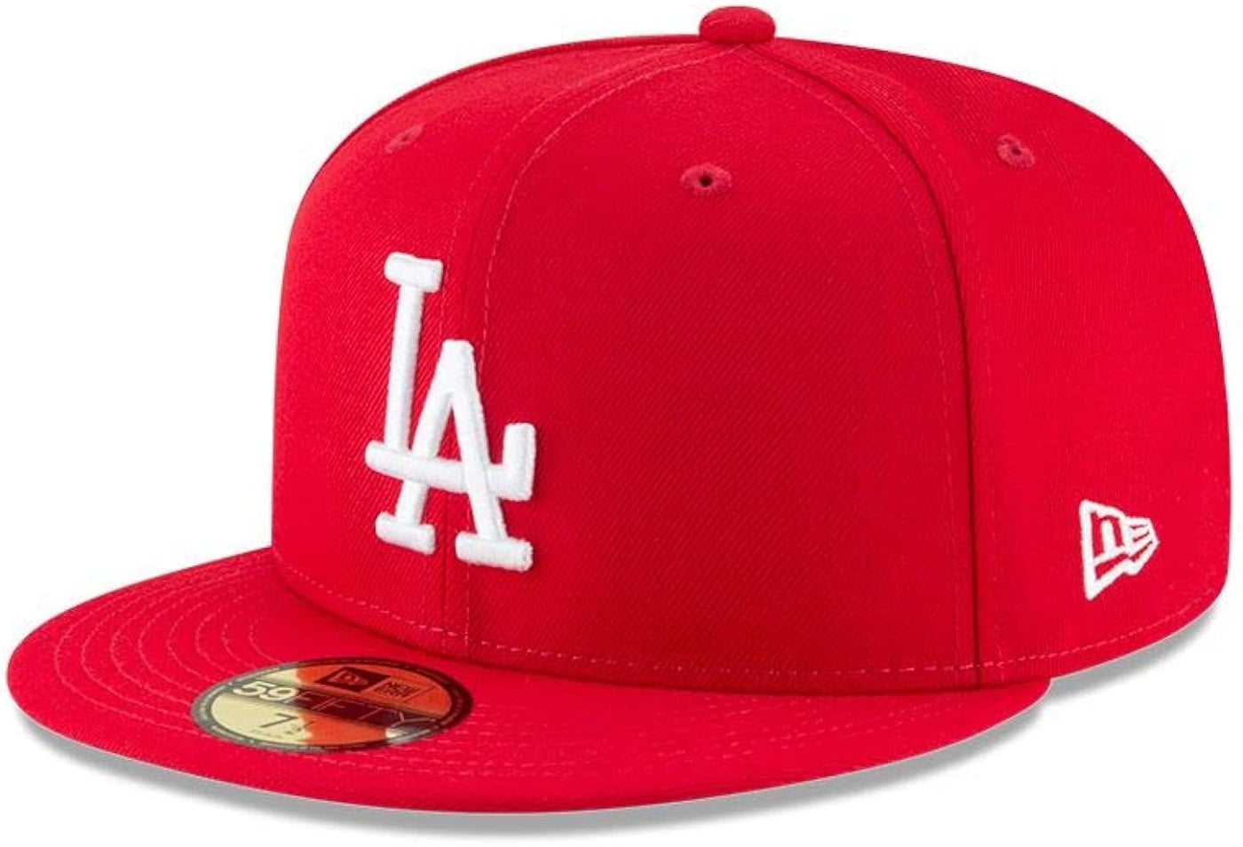 NEW ERA MLB BASIC 5950 LOS DODGERS SCARLET FITTED HATS