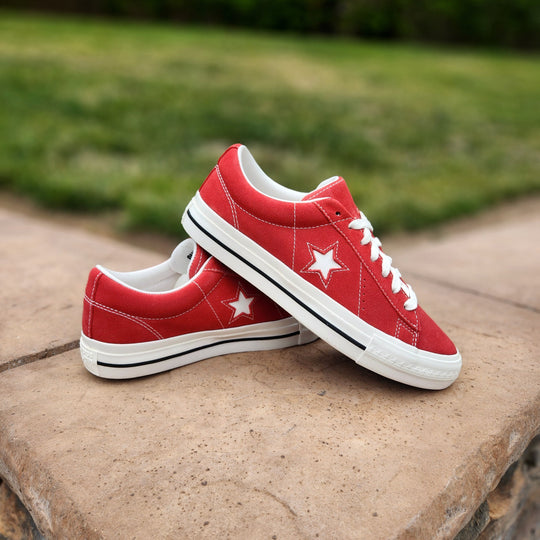Converse One Star スニーカー ホワイト/レッド　サイズ27.5 ONE STAR スニーカー メンズ レディース コンバース ワンスター J